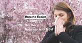 How MSM Supports Relief from Seasonal Allergies