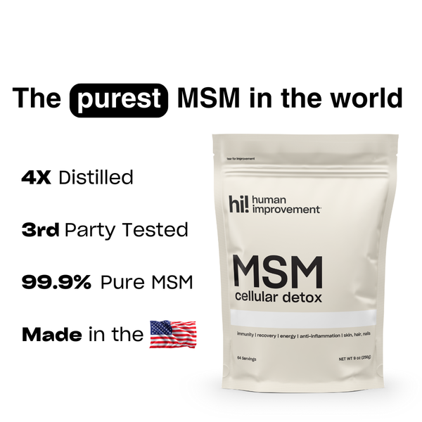 MSM Cellular Detox – Human Improvement