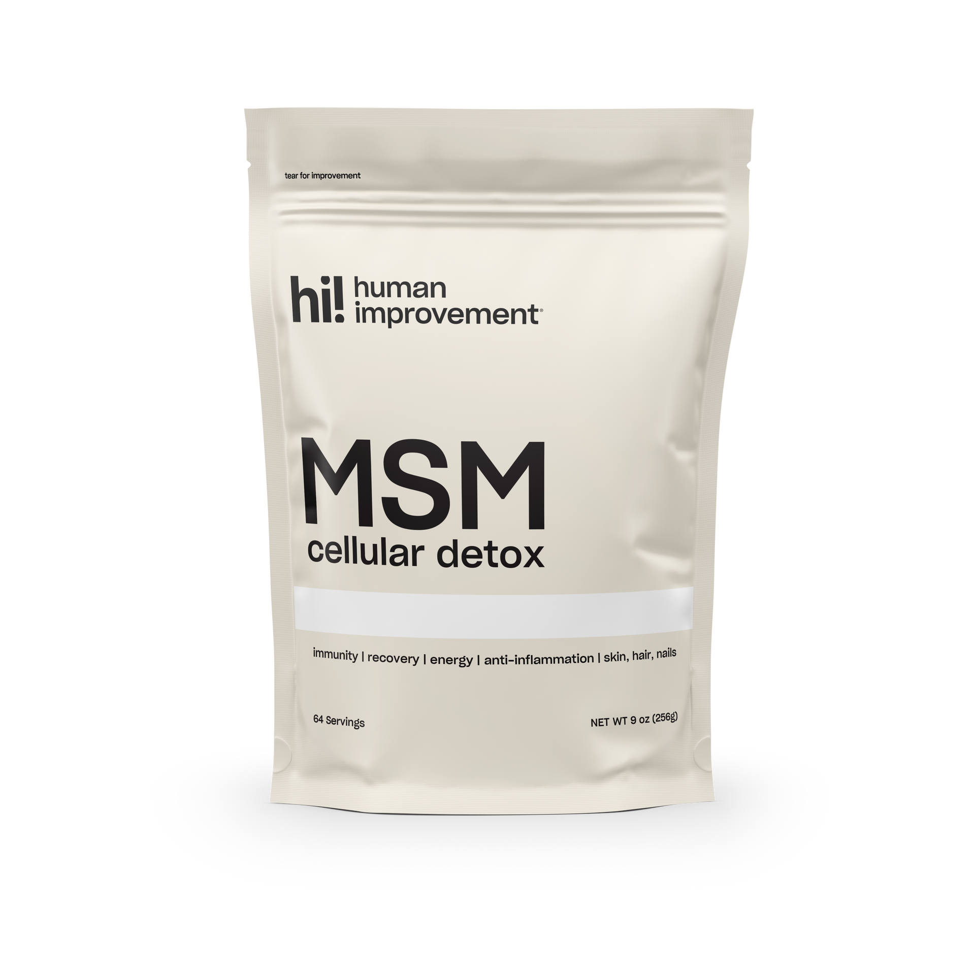 MSM Cellular Detox  Human Improvement